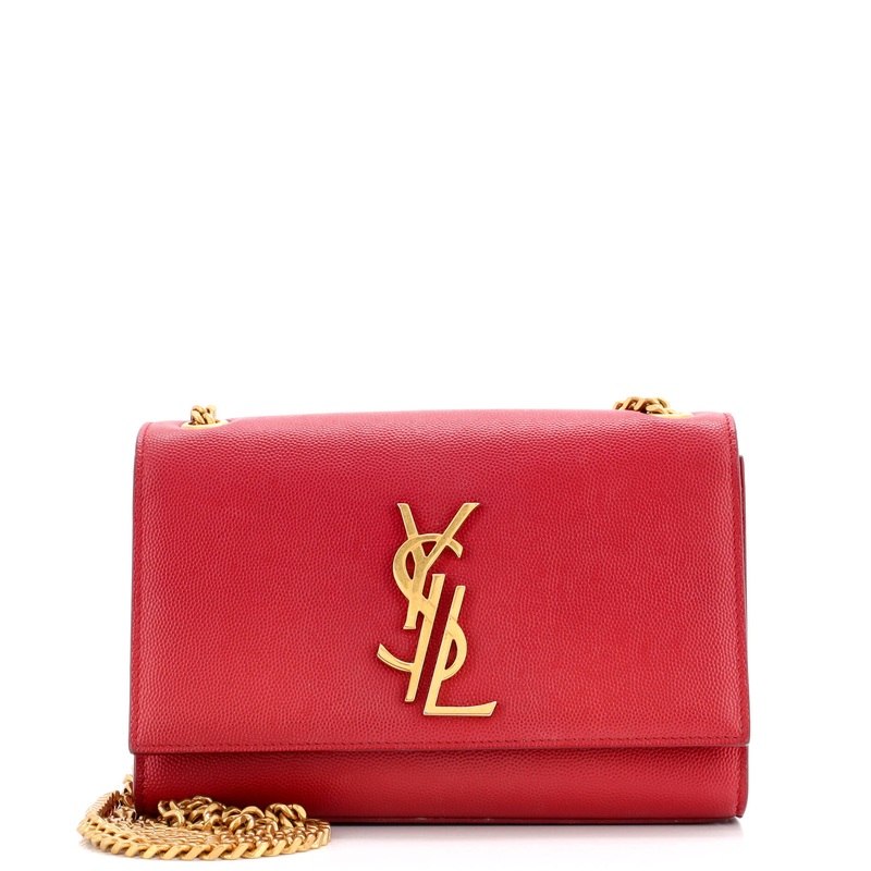 Deconstructed Monogram Crossbody Grainy Leather Medium