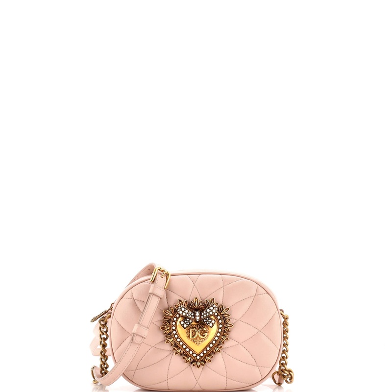 Devotion Camera Bag Quilted Leather Small