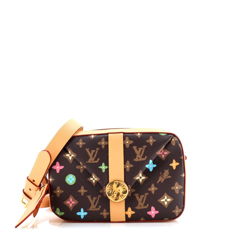 Envelope Messenger Tyler the Creator Multicolor Monogram Craggy Canvas