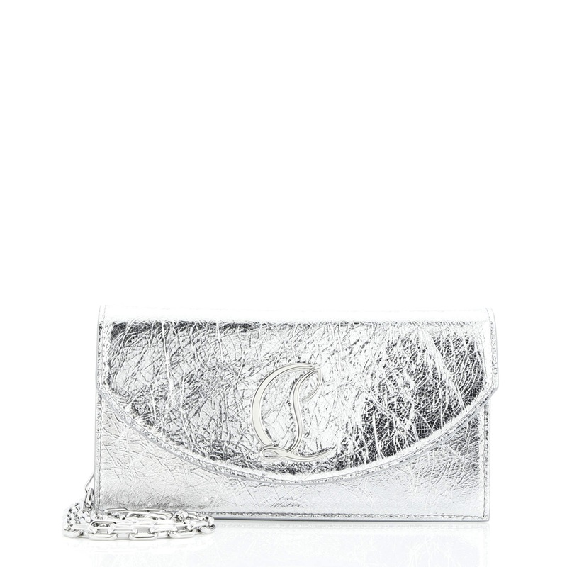 Loubi54 Chain Clutch Leather