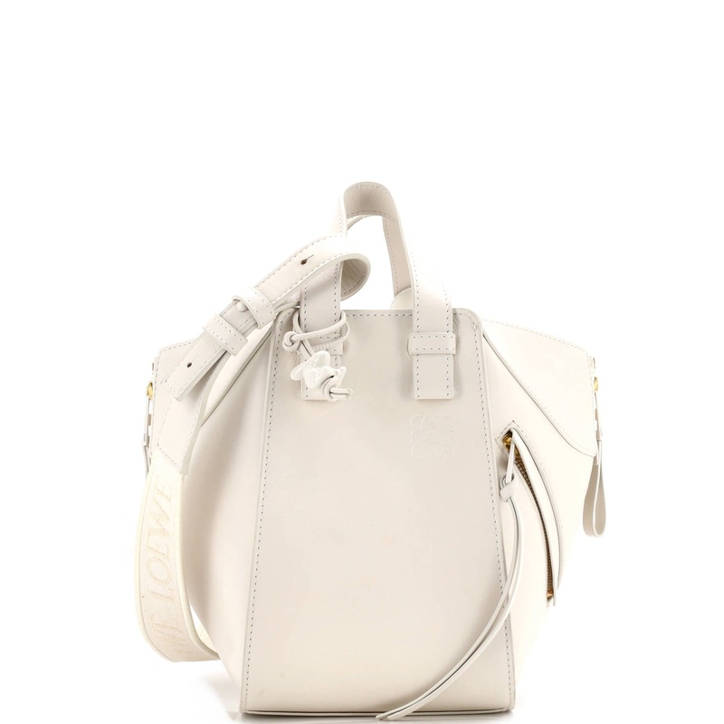 Monochrome Hammock Bag Leather Compact