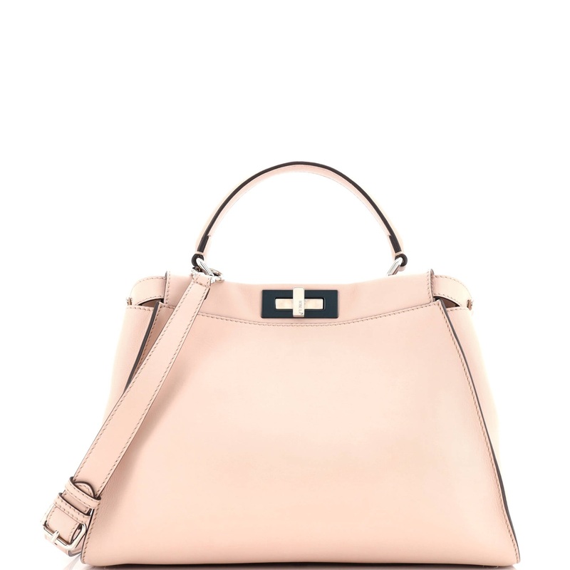 Peekaboo Bag Rigid Leather Large
