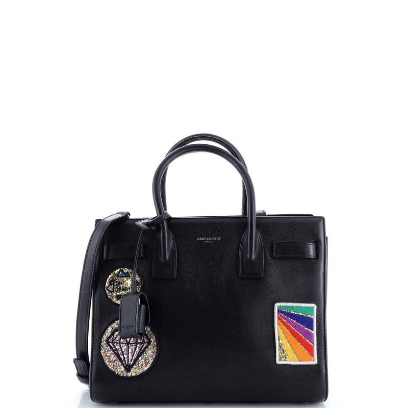 Sac de Jour NM Bag Patch Embellished Leather Baby