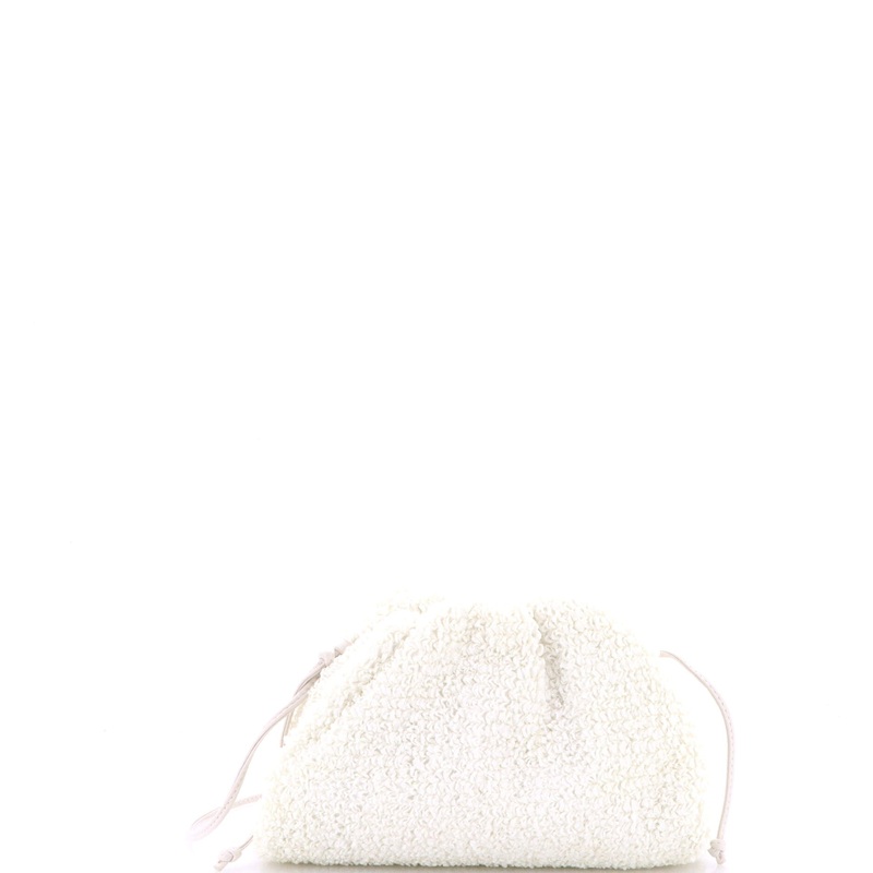 The Pouch Curly Raffia Mini