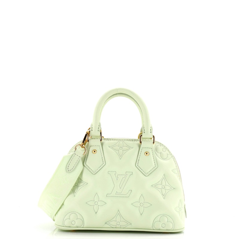 Alma Handbag Bubblegram Leather BB