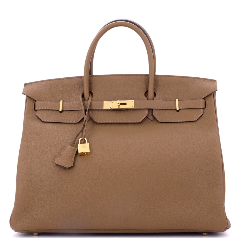 Birkin Handbag Alezan Togo with Gold Hardware 40