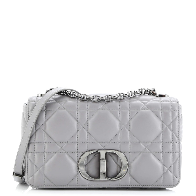 Caro Bag Macrocannage Quilt Calfskin Medium