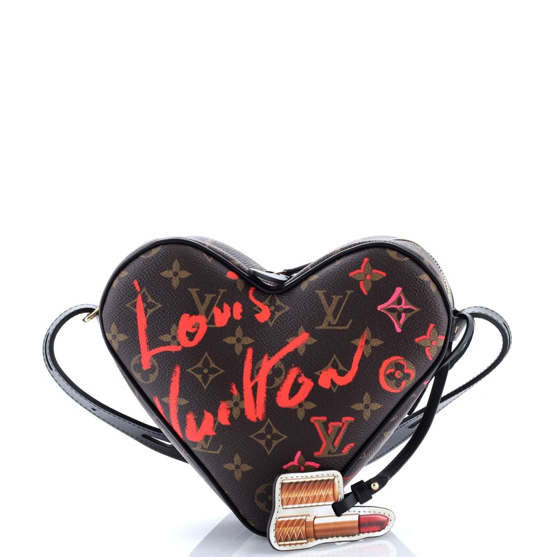 Coeur Handbag Limited Edition Fall in Love Monogram Canvas