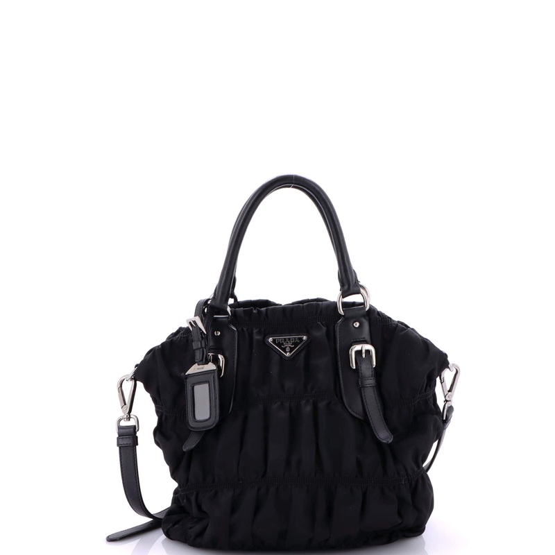 Gaufre Convertible Tote Tessuto Small