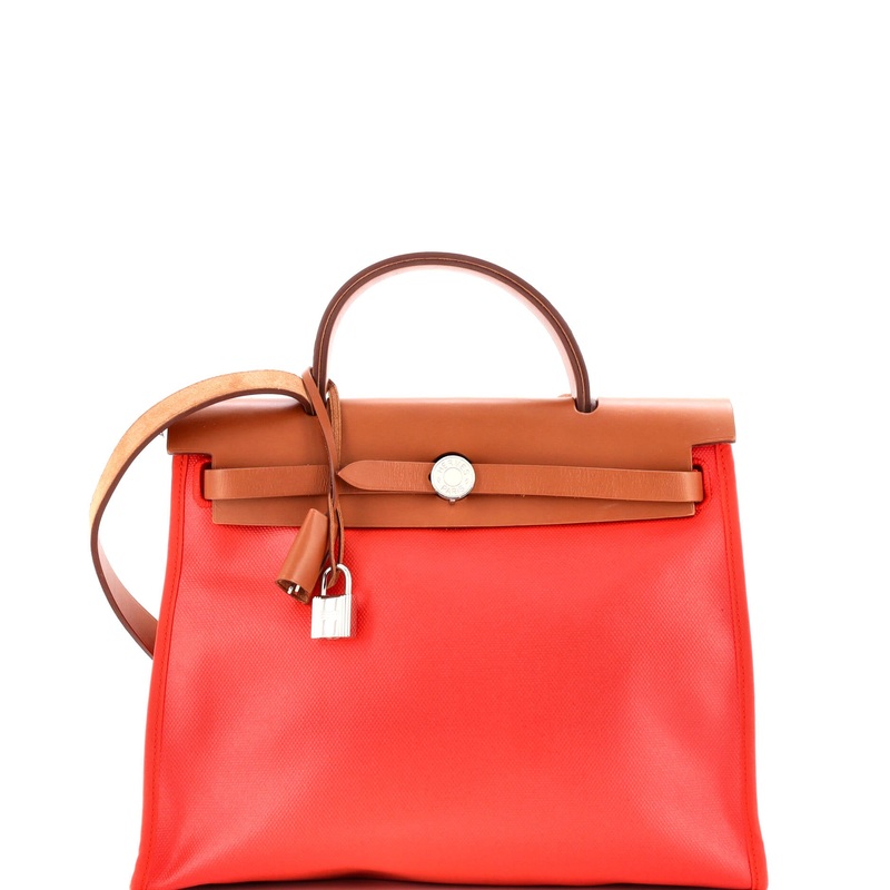 Herbag Zip Berline Vache Canvas and Leather 31