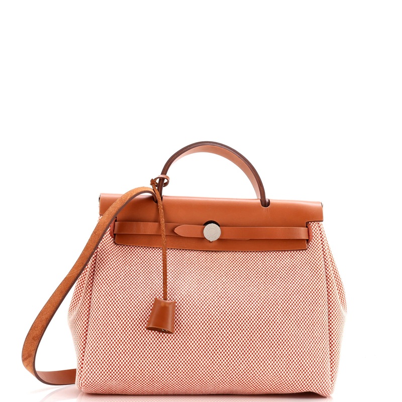 Herbag Zip Criss Viking Toile and Leather 31