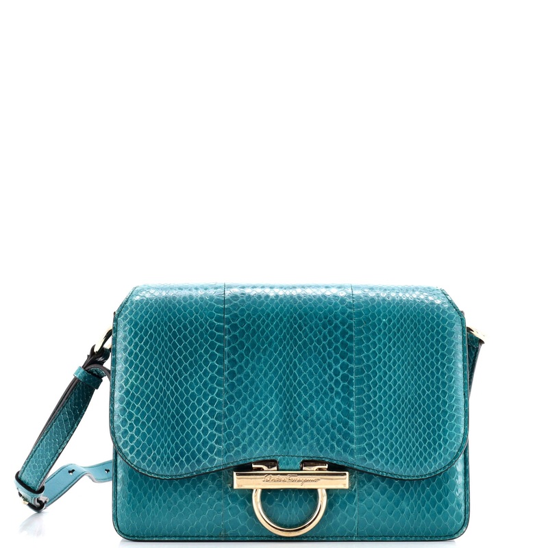 Joanne Shoulder Bag Snakeskin Medium