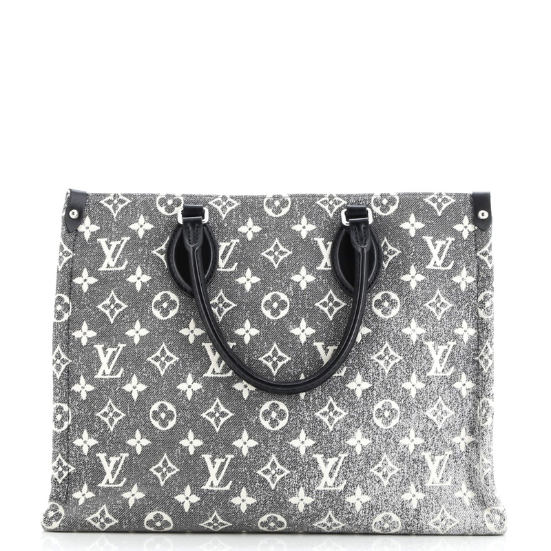OnTheGo Tote Monogram Jacquard Denim MM