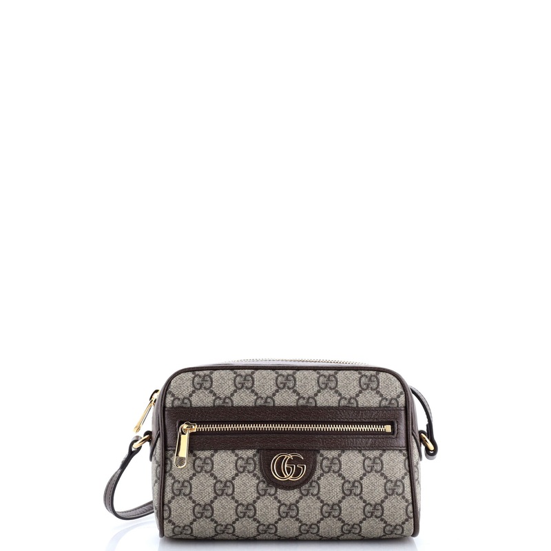 Ophidia Shoulder Bag NM GG Coated Canvas Mini