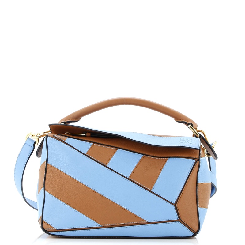 Puzzle Bag Patchwork Leather Small