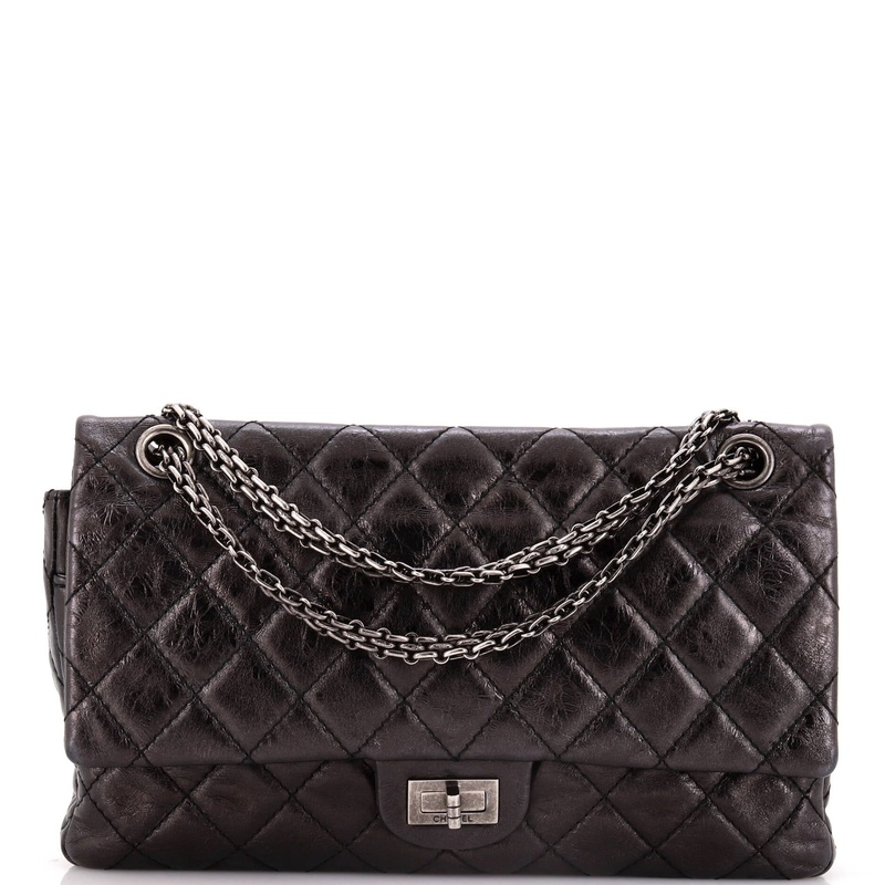 Reissue 2.55 Flap Bag Quilted Aged Calfskin 226