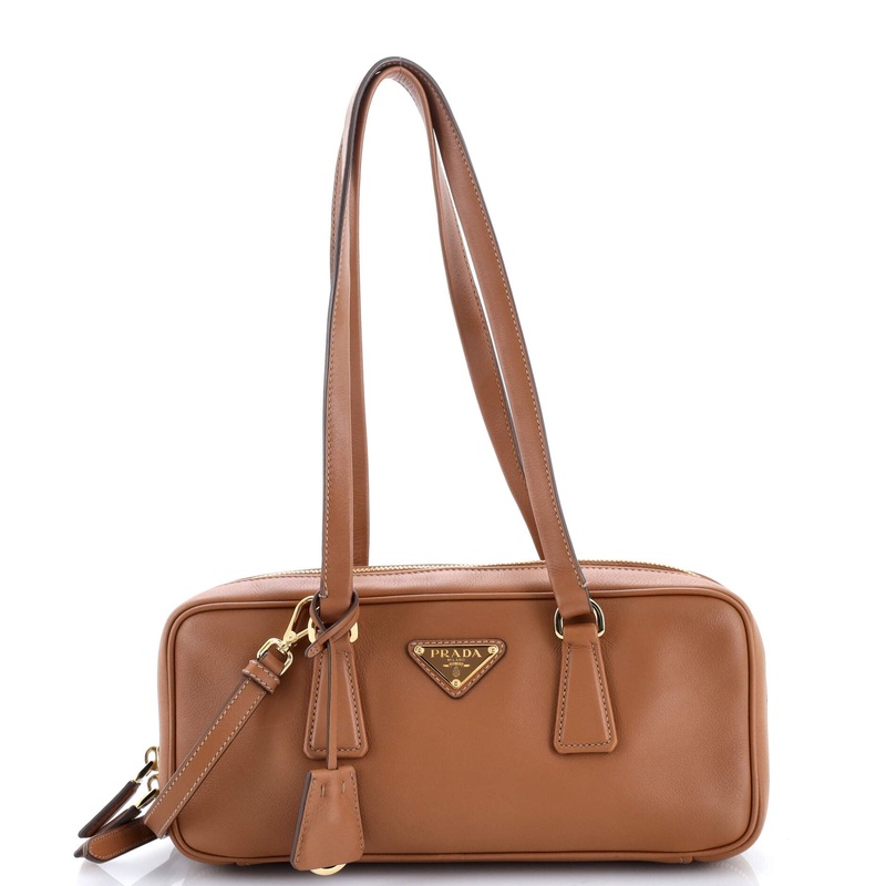 Shoulder Bowler Bag Leather Medium