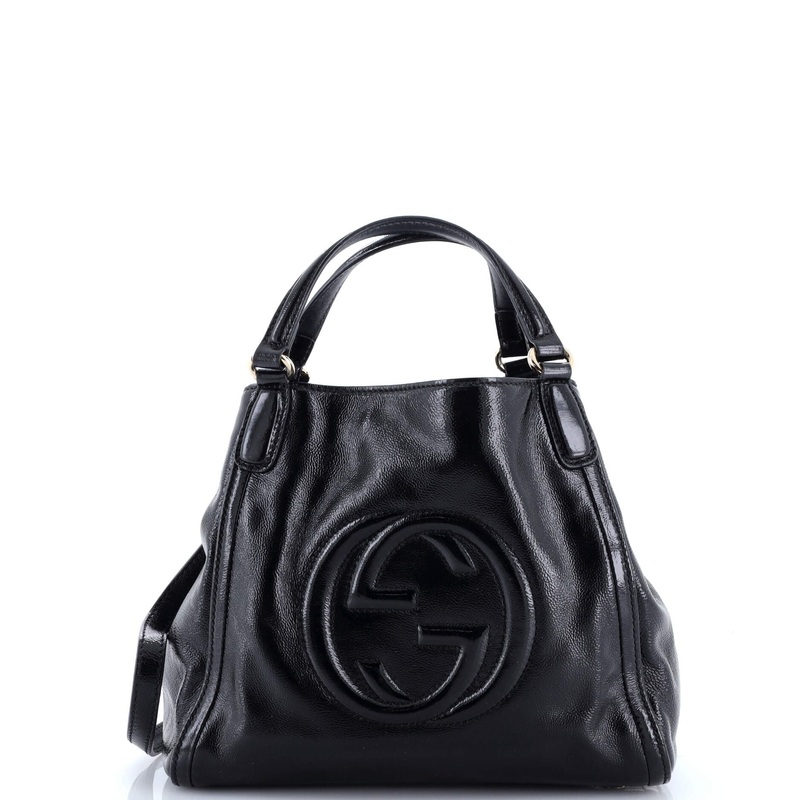 Soho Convertible Shoulder Bag Patent Small