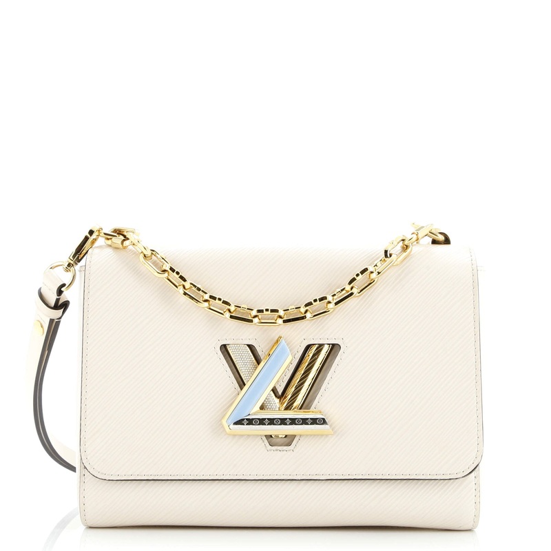 Twist Convertible Handbag Epi Leather with Crystals MM