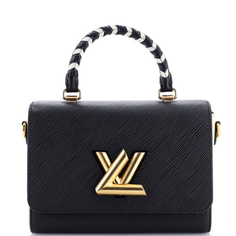 Twist Top Handle Bag Limited Edition Crafty Epi Leather MM
