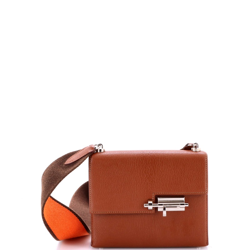 Verrou Bag Chevre Mysore and Canvas Mini