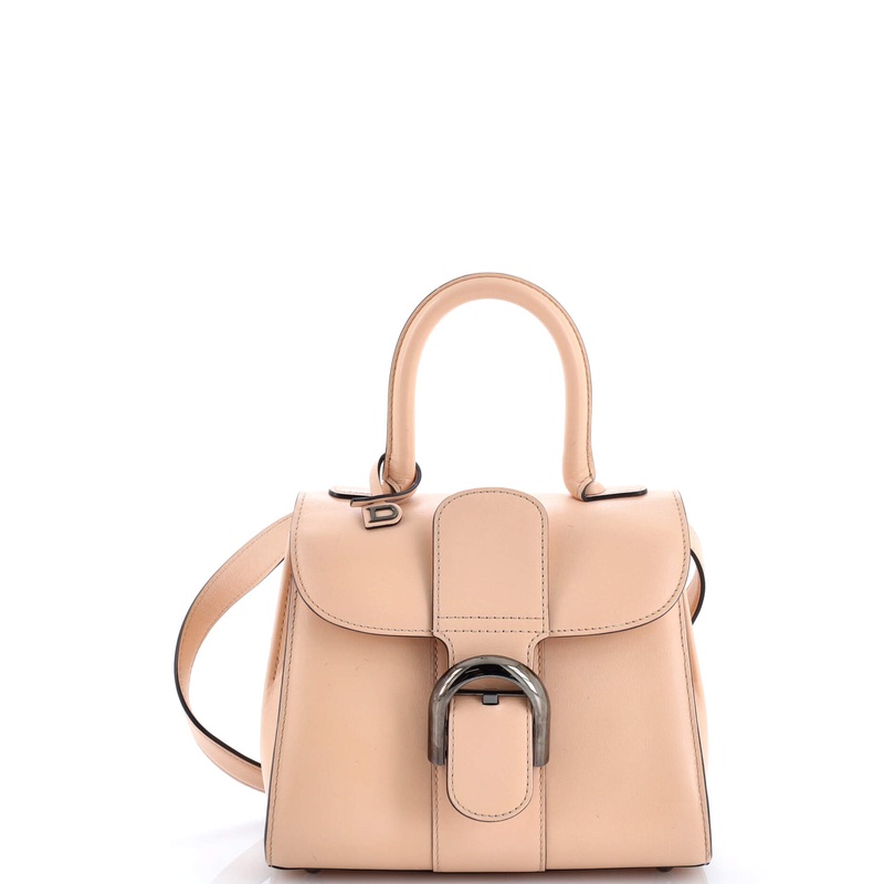 Brillant Top Handle Bag Leather Mini