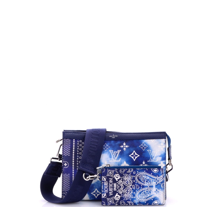Gaston Wearable Wallet Limited Edition Monogram Bandana Leather