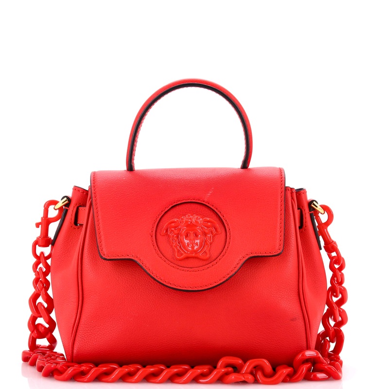 La Medusa Top Handle Bag Leather Small