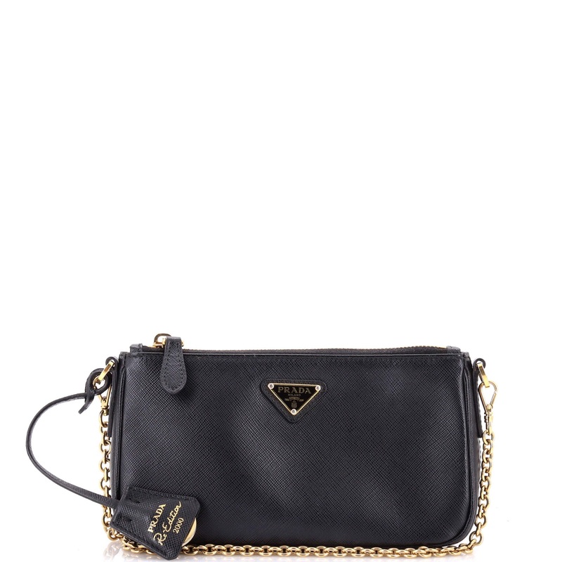 Re-Edition 2000 Shoulder Bag Saffiano Leather Mini