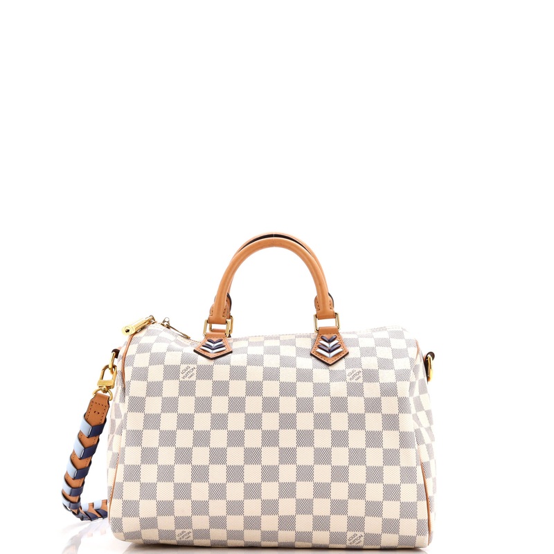 Speedy Bandouliere Bag Damier with Braided Detail 30