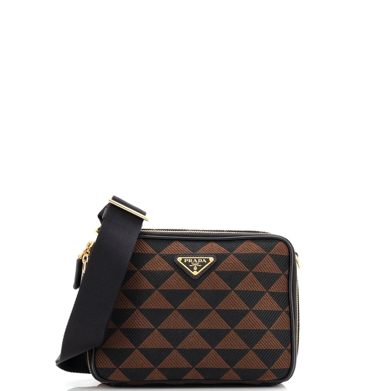 Symbole Zip Around Shoulder Bag Jacquard