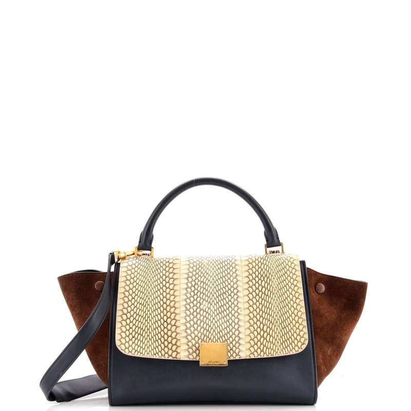 Trapeze Bag Python Small