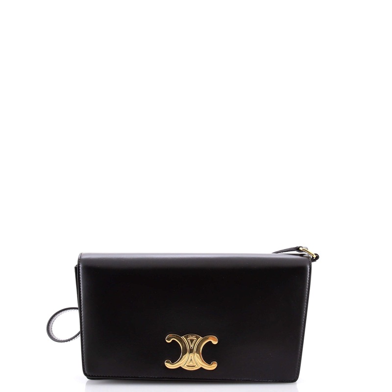 Trapeze Triomphe Shoulder Bag Smooth Calfskin