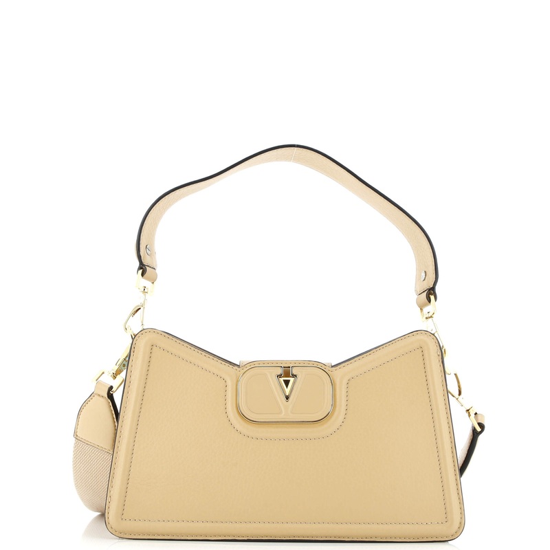 VLogo Shoulder Bag Leather