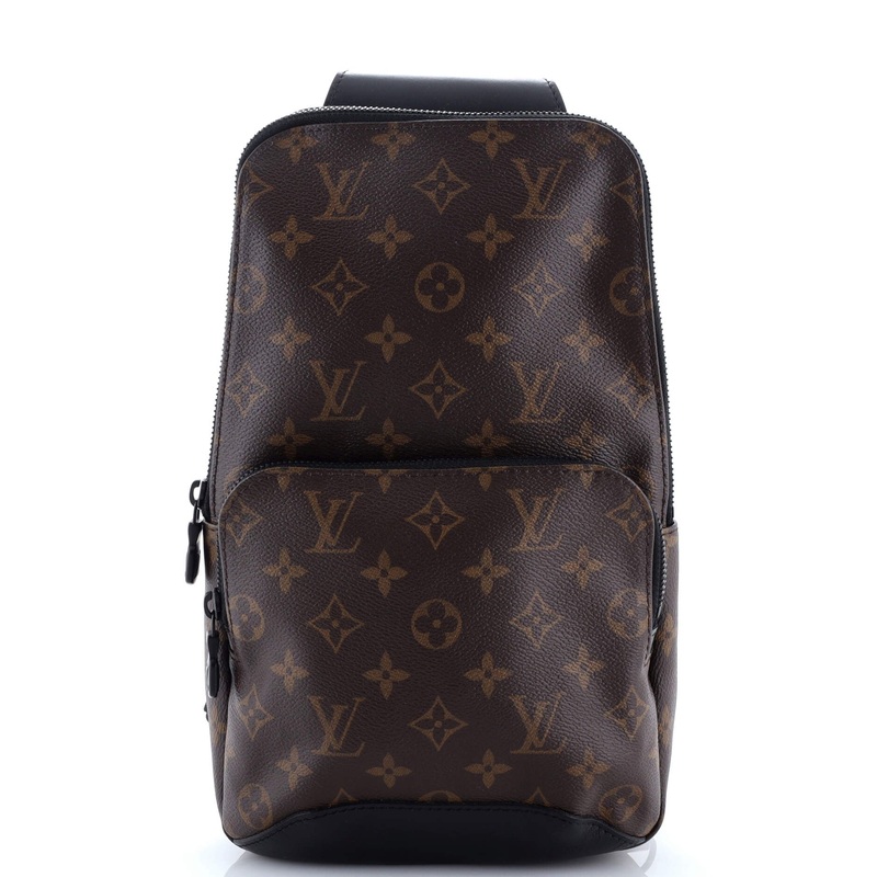 Avenue Sling Bag Macassar Monogram Canvas