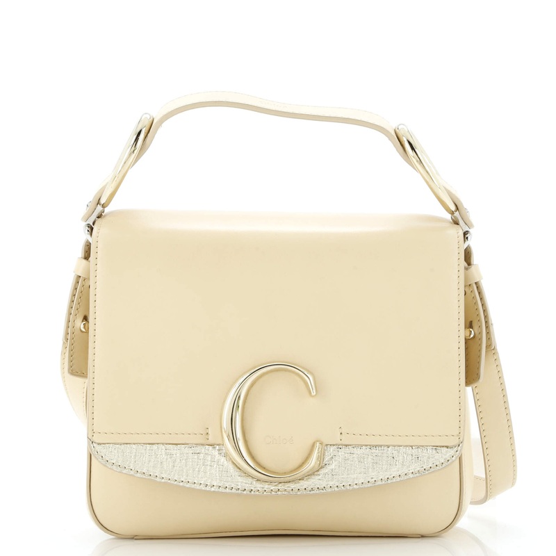 C Flap Bag Leather Small