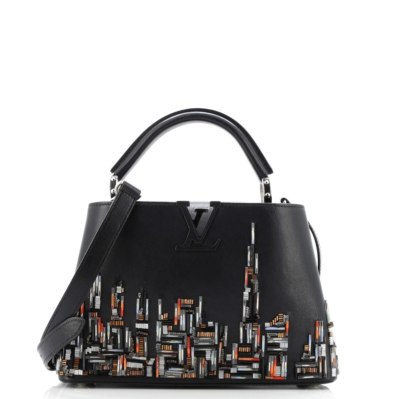Capucines Bag Limited Edition City Beaded Leather BB