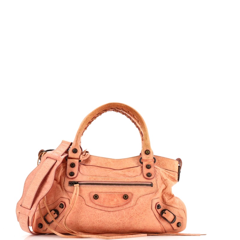 First Classic Studs Bag Leather