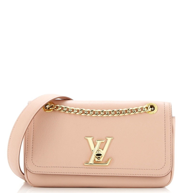 Lockme Chain Bag Leather East West