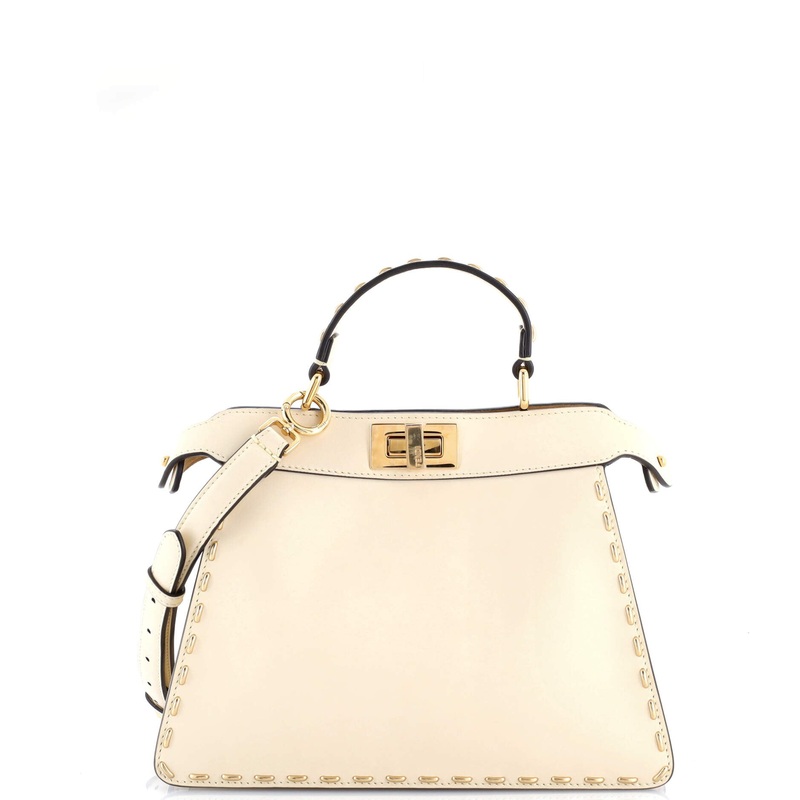 Peekaboo ISeeU Bag Studded Leather Small