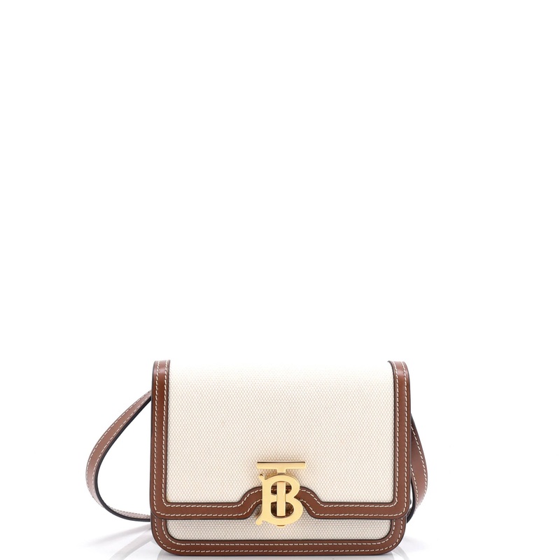 TB Flap Bag Canvas Mini