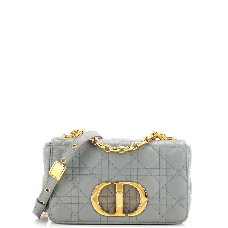 Caro Bag Cannage Quilt Calfskin Small