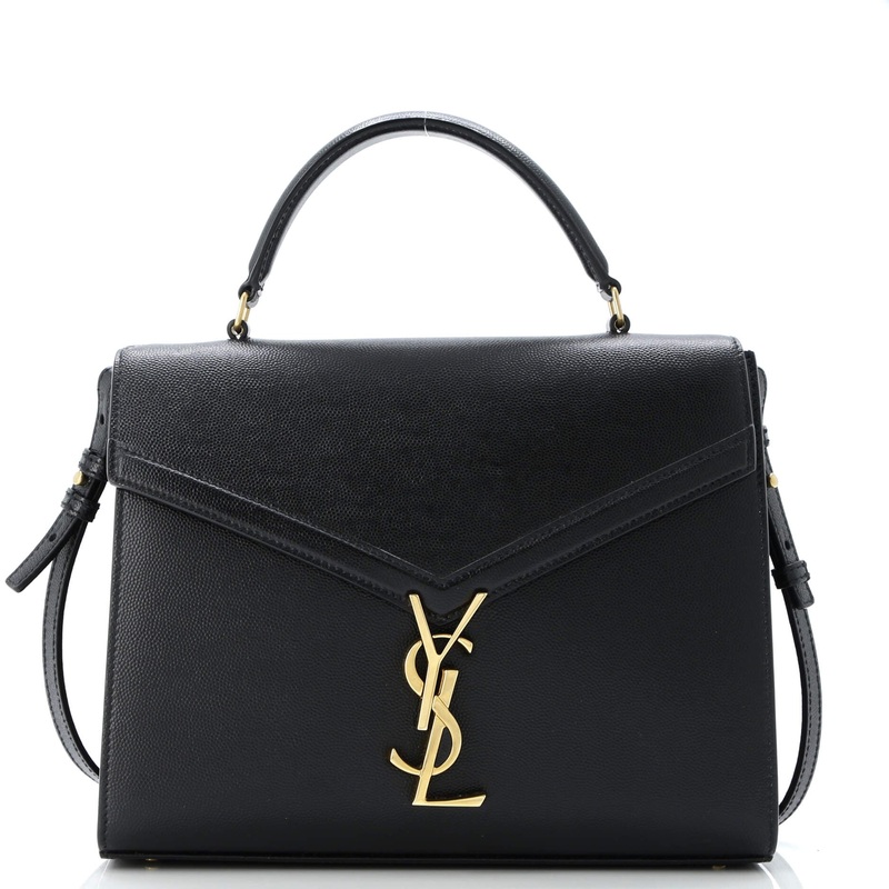 Cassandra Top Handle Bag Leather Medium