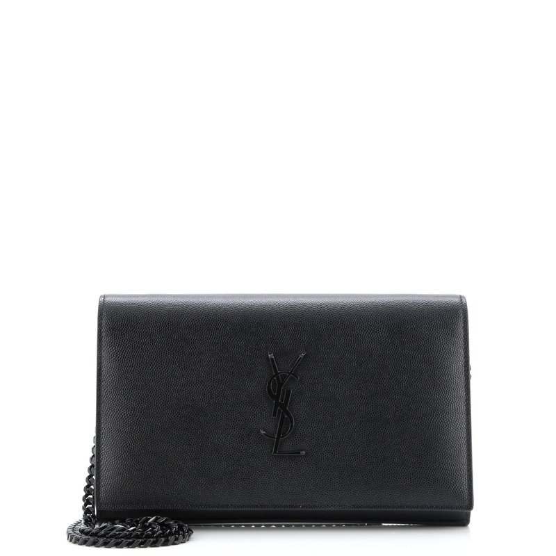 Classic Monogram Wallet on Chain Leather