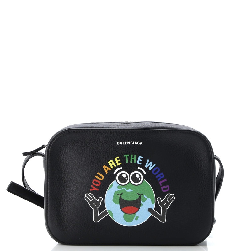 Everyday Camera Bag Printed Leather Small