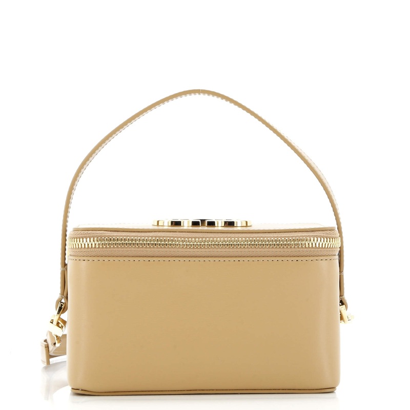 Gancini Vanity Case Leather