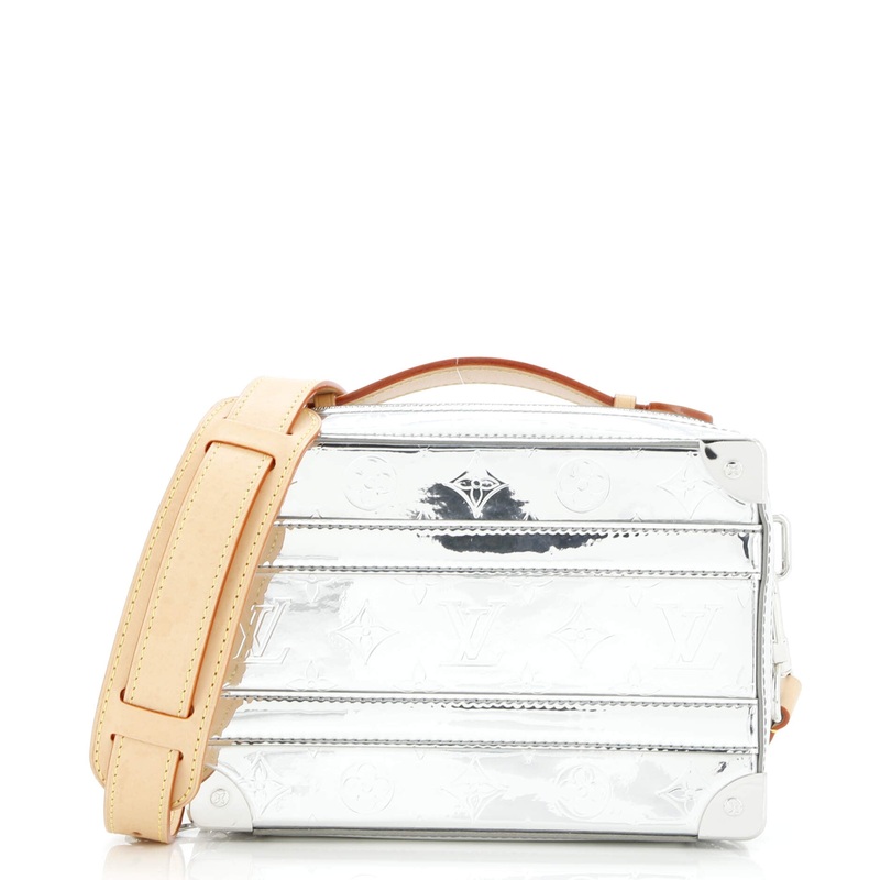 Handle Soft Trunk Bag Monogram Mirror Coated Canvas