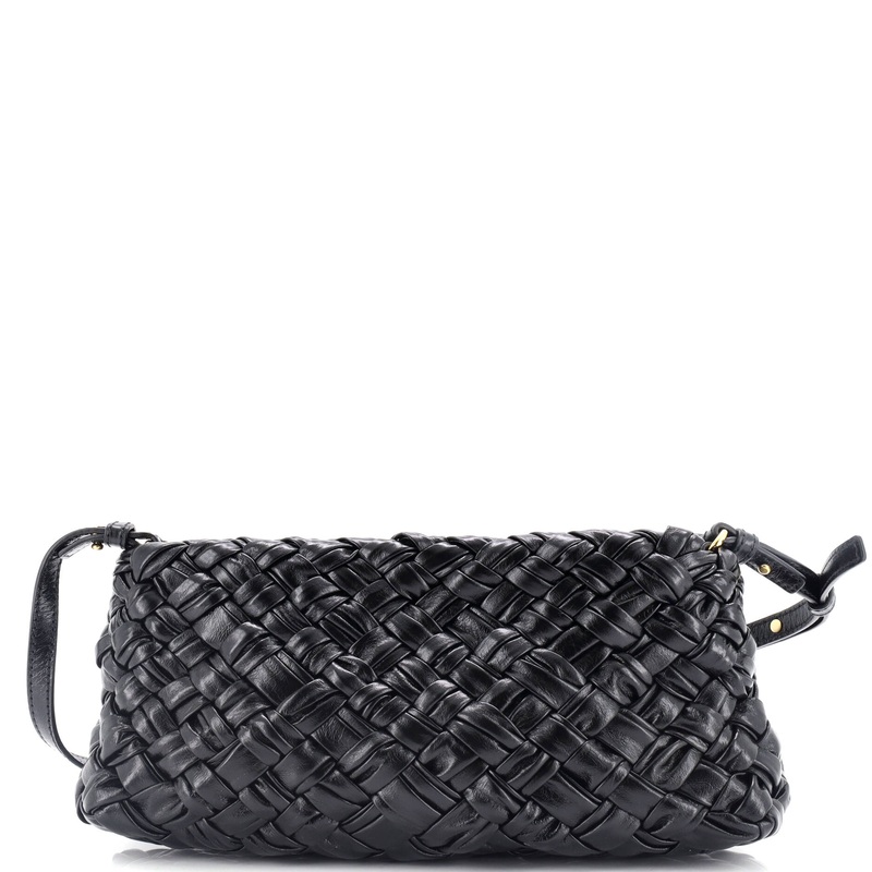Kalimero Cha-Cha Shoulder Bag Intrecciato Leather