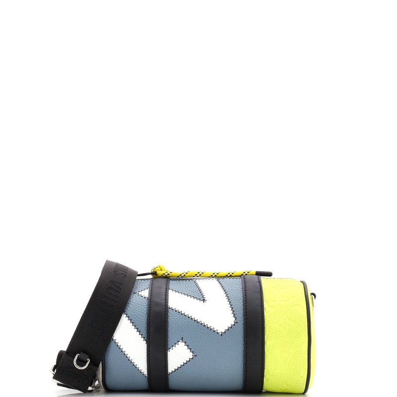 Polochon Crossbody Bag Daybreak Colorblock Monogram Taurillon Leather