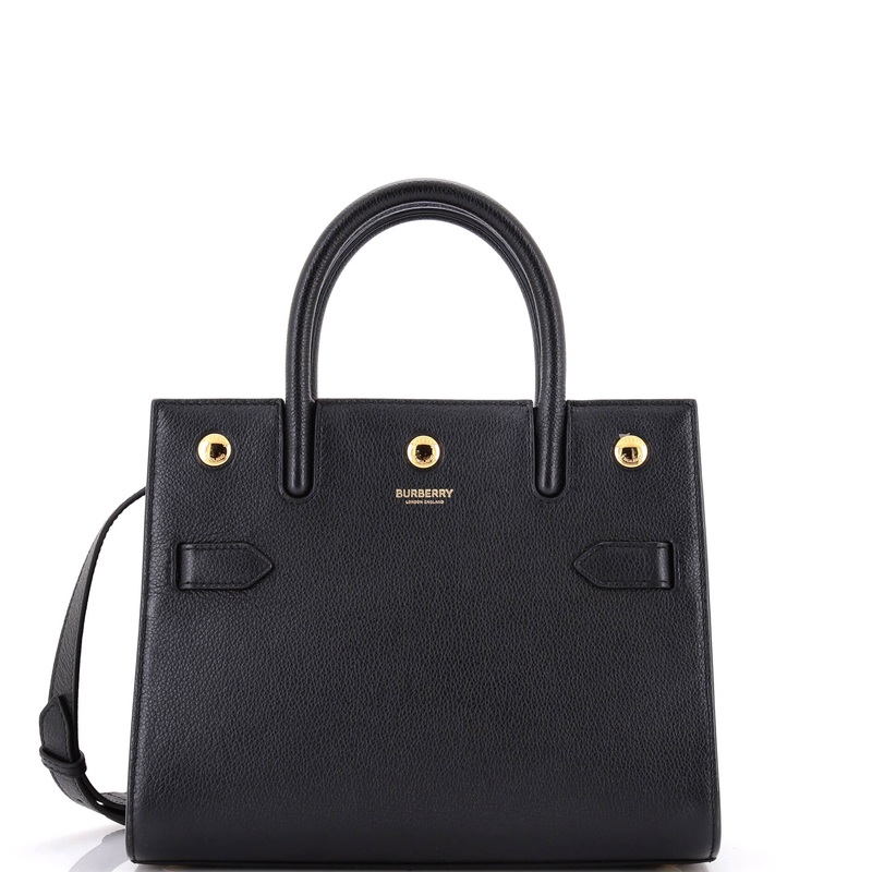 Title Two Handle Tote Leather Mini